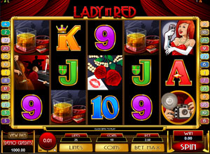 Lady in Red Online Slot